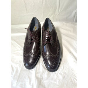 Men's John Blair Brogue Leather Oxford Shoes US 12M